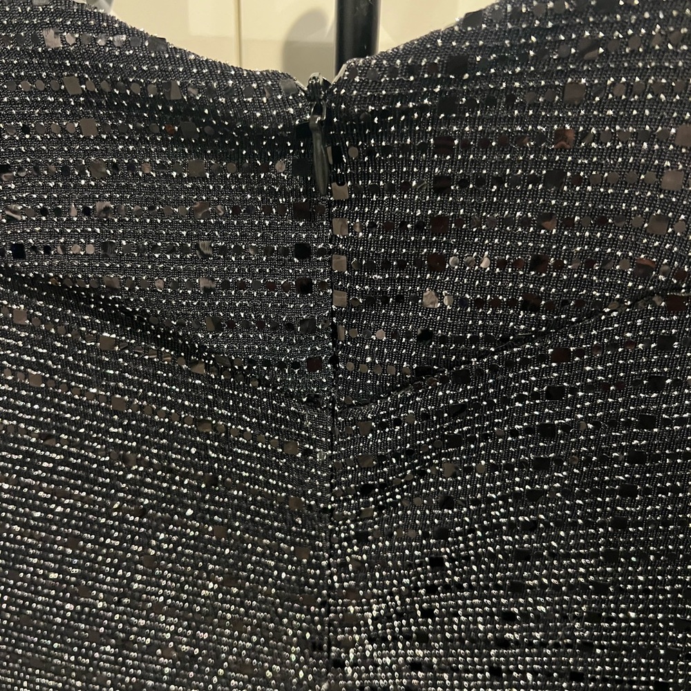 Black Sparkle Evening Gown - Picture 8 of 8
